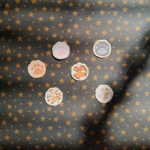 Toe bean stickers